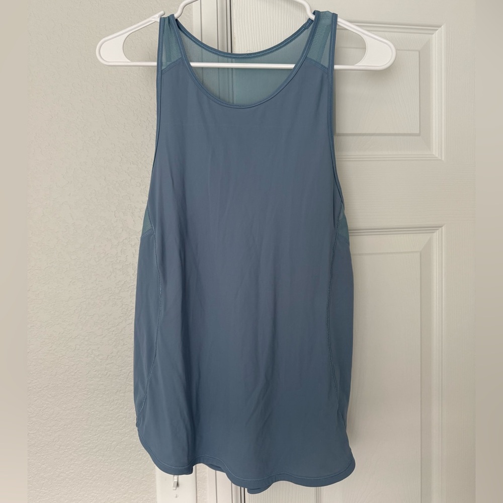 Lululemon Athletica Sculpt Tank Blue